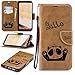 Price comparison product image Alfort Samsung S8 PLUS Case, Samsung S8 PLUS Cover Premium PU, 3 in 1 Multifunction Samsung S8 PLUS Foldable Panda Leather Phone Case Magnetic Wallet with Card Slots Stand Function  Brown 