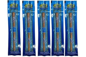 Al Khair 5X Miswak Miswaak Meswak Siwak Sewak Natural Toothbrush Peelu - Brown - Unpowered - Manual - 5 Count