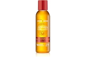 ‎CREME OF NATURE Creme Of Nature Argan Oil Heat Protector Hitzeschutz, Feuchtigkeitsspendend und Glanzgebend mit Arganöl, Pflege für alle Haartypen - 118 ml
