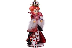 Kurt S. Adler Hollywood Königin der Herzen, 44 cm Nussknacker, Holz, Mehrfarbig, 17.5in