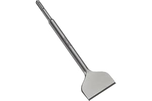 Firecore Burin SDS Plus, burin large sds Firecore 250 x 75 mm, burin plat sds coudé, large burin sds plus pour marteaux -FS18310