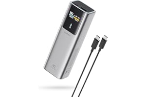 CUKTECH 10 Powerbank 10000mAh, Power Bank 100W mit Digitales Display, externer Handyakku für iPhone 15/14/13 Series, Samsung Galaxy S23/S22, iPad Air/Pro, Xiaomi, MacBook, Dell und mehr