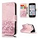 Produktbild Nancen Apple iPhone 5C (4 Zoll) Hülle, Flip-Case PU Leder Handytasche - Praktisches Design mit Magnetverschluss Standfunktion Brieftasche und Karten Slot Hochwertige Wallet Etui /Lederhülle / Handy Schutzhülle / Bookstyle Cover, Schütze Dein Telefon