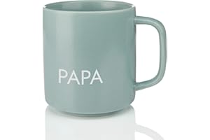 Giftandprint Tasse Grün Papa Geschenke für Papa Vatertag Bester Papa Geschenk Du wirst Papa Tassen werdender Papa Gifts für Väter Daddy to be Kaffeebecher mit Henkel, Keramik,250 ml