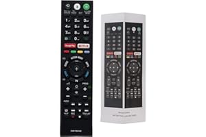 VINABTY RMF-TX310E sub RMF-TX220E zamiennik pilota głosowego pasuje do telewizora SONY z przyciskami Netflix Google KDL-43WF804 FW-55XE8001 KD-43XE8099 KD-43XF8588 FW-43XE8001 KD-49XE8001 04