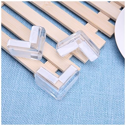 Zibuyu 4pcs Kids Baby Safety Transparent Protector Cover Table Corner Guards - Image 5