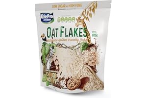 LIFE PRO NUTRITION Life Pro Fit Food Copos de Avena Sabor Choco Monky 800g | Perfecto para un aporte de energía y saciedad durante más tiempo | Sabor a barritas de la infancia | Aporte de carbohidratos y aminoácidos