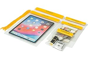 YUMQUA Bolsa Estanca Impermeable para Cámara Teléfono móvil Documento y Mapa, fit Kayak Barco Campeggio Canoa Senderismo Deportes acuáticos