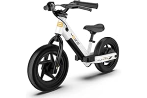 YBIKE laufrad,12 Zoll elektrlaufrad für im Alter von 3–5 Jahren, Kinder Elektro Laufrad mit verstellbarem Sitz,Trainingsfahrzeug für Kinder, Jungen und Mädchen