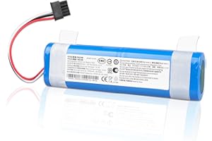 AOFONCHY 3400 mAh Batería Compatible con Xiaomi Mop Pro/Mop 2S/ Mop 2 Pro/Mop Pro 2+3D, Viomi V3 V2 Pro MAX, Conga 3290 3390 3490 3590 3690 3790 3890, STYTJ02YM, XMSTJQR2S