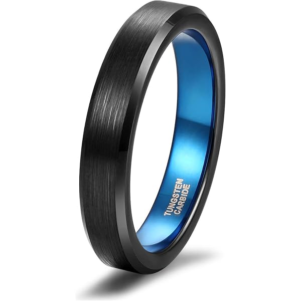 6mm 8mm Wolfraamcarbide Bruiloft Engagement Belofte Ring Band