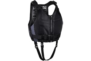 LANSRU Gilet da bagno per adulti, giacca da bagno con cinturino di sicurezza regolabile, fibbia a sgancio rapido, gilet galleggiante da nuoto per kayak, pagaia, snorkeling e sport acquatici