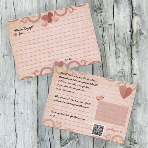 52 Hochzeit Postkarten – Hochzeitsspiele PORTOFREI möglich – Hochzeitsspiel Karten Set mit 52x Postkarten Hochzeit – tolle Hochzeitsideen und Hochzeitsüberraschungen für Gäste – 1 Jahr Postkartengruß für das Brautpaar