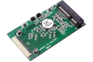Hailege MSATA a CE ZIF MSATA PCI-E 1.8 "SSD a 40 pin ZIF CE Scheda di conversione SSD HDD Adattatore Convertitore