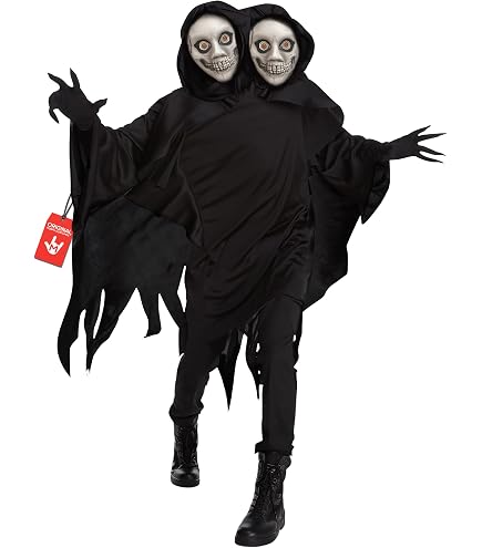 My Other Me VIVING Frankenstein Großkopf-Kostüm – Gr. M/L Mit Overall & 3D-Kapuze Für Partys & Halloween