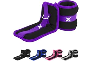 XN8 SPORTS Xn8 Neoprene Ankle Weights Strap 0.5kg-3kg Pair Legs Weight For Running-Jogging-Walking- Aerobics-Exercise-Gymnastics-Fitness