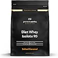 THE PROTEIN WORKS - Diet Whey Protein Isolate 90 | Whey Isolate Protein Powder | Low Calorie Protein Shake | 20 Servings | Salted Caramel Bandit | 500g