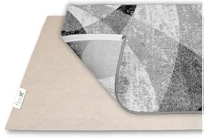 ‎FLEX IT flex it Carpet Non-Slip Underlay for a Secure Hold - 190 x 290 cm Strong Adhesion without Plasticisers or Residue - Also Suitable for Underfloor Heating | Non-Slip Carpet Underlay Non-Slip Fleece