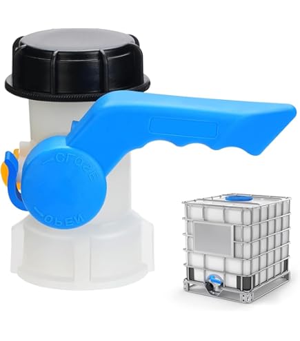Adattatore IBC, Raccordi Serbatoio IBC S60X6, Kit Raccordi per Acqua
