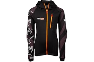 Ti-GO Kids MTB BMX Padded Elbow Cycling Hoody Jacket - Biking Protective Gear For Arms - Sports Clothing & Accessories for Children