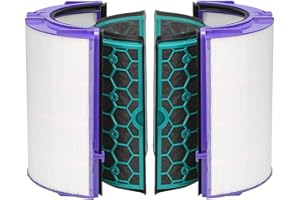 ZCHUI Filtre HEPA & filtre à charbon actif de rechange pour Dyson HP04 TP04 DP04 Système de filtration 360° Pure Cool Link Purificateur d'air pour Dyson DP04 Filtre de rechange