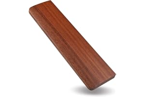 GIGIIS Ergonomisches Handgelenkpolster aus Holz mit Anti-Rutsch-Polstern, Ergonomisches Tastaturpolster und Anti-Rutsch-Handgelenkstütze - Perfekt für Gaming, Laptop und Büroarbeiten, 30 x 8 x 1,8 cm