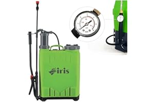 Pulvérisateur manuel 16L IRIS GARDEN Spray et Jet Désinfection Entretien Végetaux et Jardins