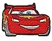 Produktbild Disney Cars - Lightning Mc Queen 7,7 cm * 5,2 cm Bügelbild - Aufnäher Applikation Auto McQueen Nascar Rennauto