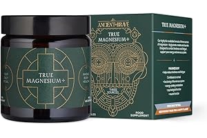 Ancient + Brave | 3-in-1 Magnesium Complex: Glycinate, Malate & Taurate | 60 Vegan Capsules | High Strength Magnesium Supplement for Sleep, Energy, Muscle & Bone Support Made in UK