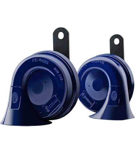 HELLA 3FH 012 010-141 Fanfare - Hella OE-CONNECT HORN TE26 set - 12 V - 110 dB (A) - 400Hz-500Hz - tweeter/lage toon - elektrisch - ECE - kleur behuizing: zwart - stekker: Hyundai - hoeveelheid: 2