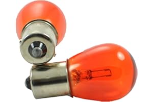 HABILL-AUTO 10 ampoules halogene BA15S / P21W orange 12V/21W S25