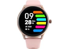 SoundPEATS Smart Watch for Women, 13 Sports Modes Smartwatch Customizable Watch Faces, Compatible with iPhone Android Phones,