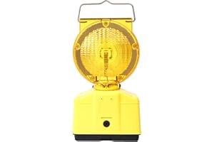 STAK BY VELAMP Stak Solar Blink Road - Lampeggiatore stradale a 2 LED – Pannello solare - Sensore crepuscolare - Modalità fissa o intermittente - Alta visibilità Giorno/Notte – Impermeabile – Luce gialla