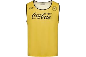 SSC NAPOLI Pettorina Training Ea7 Pettorine Calcio Unisex - Adulto