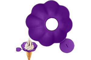 Ingen Drop Ice Cream Holder, Kids Ice Cream Holder Glass Anti-Drip Tray
