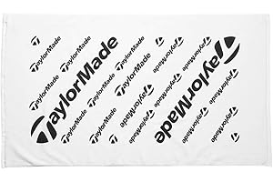 TaylorMade Asciugamano da golf Tour, bianco