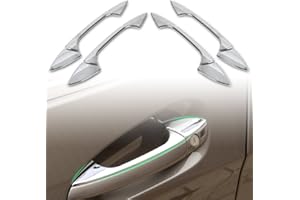 ‎BELER beler Chrome Car Exterior Zubehör Türgriff Abdeckung Trimmdeckel