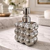 Bubble Cam Sıvı Sabunluk, 300 ml - Beyaz, 9,5x6,5x15 cm (Metalik Gri)