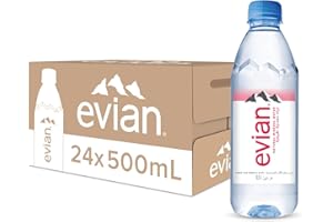 Evian Prestige Agua Mineral 24 Botellas 500 ml