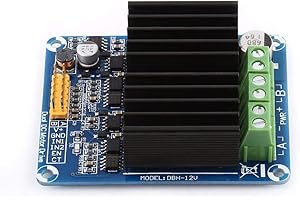 Oumefar 1Pc DC 5 12V Motor Driver Controller Board Zweikanal H Brücken Controller Board Modul 0A 30A Motorgeschwindigkeits Treiber Controller Board Modul für Spielzeugautomotoren usw