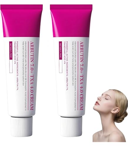 Arbutin 7% + Tranexamic Acid 4% Cream, Hydrating and Brightening