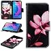 Produktbild PU Leder Hülle für Xiaomi Mi A2 Lite/Redmi 6 Pro,Geldbörsen-Etui Flip Case Netter Ledertasche Schutzhülle für Xiaomi Mi A2 Lite/Redmi 6 Pro Stand Folio Hülle Etui Scratch Magnetverschluss Fächern Karten Handyhülle für Xiaomi Mi A2 Lite/Redmi 6 Pro (2018 Modell) 5.84 Zoll (Blumen)