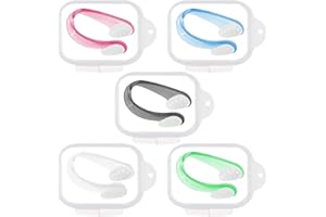 FZCYUOO 5 PCS Nose Clips Swimming, Nose Plug Reusable Waterproof Nose Protector Silicone Nose Plugs Swim Nose Grip, Swimming Nose Protectors for Adult Kids Child Women Men Unisex Swimming Water Sports Pool