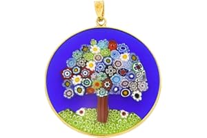 GlassOfVenice Donne Albero della Vita nel Telaio Placcato Oro 1 - Oro/Argento