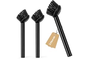 Diskborste 3-pack minimalistisk köksborste praktisk och effektiv rengöringsborste rengöringsborste svart, rengöringsborste de