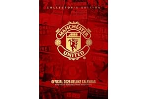 Manchester United FC A3 Deluxe Calendar 2025