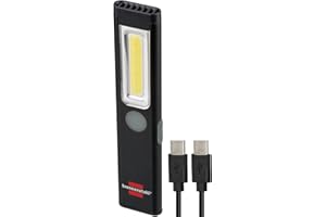 ‎BRENNENSTUHL Brennenstuhl Lampa Warsztatowa, Czarny, 200 lm