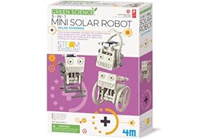 4M 3-in-1 Eco Engineering Mini Solar Robot Toy