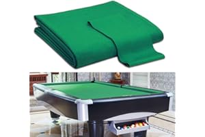 Boshen Kammgarn-Mischung, Billardtuch, Billardtisch, Filz, schnelle Geschwindigkeit, für 2,1 m, 2,7 m, 2,9 m Billardtisch, vorgeschnittenes Bett und Schienen