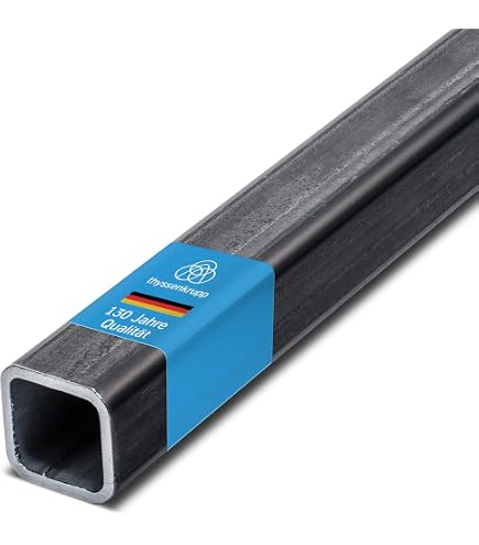 Verzinktes Quadratrohr Stahlrohr – 45x45x3 Mm, Länge 1000 Mm
